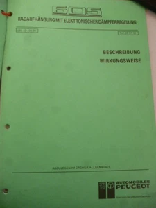 Peugeot 605 Konvolut orig Werkstatt Reparaturhandbuch Wartungsanleitung 11 Stück - Bild 1 von 11