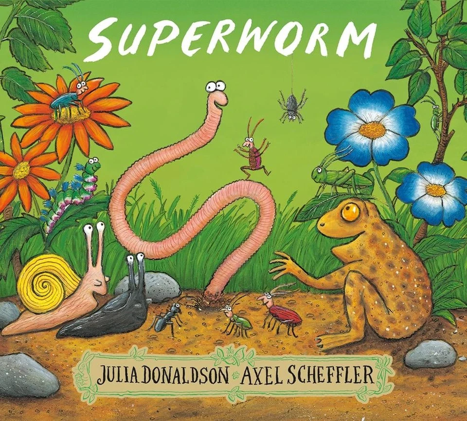 Superworm Early Reader by Julia Donaldson (English) Paperback Book - Image 1 of 1
