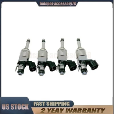 4 шт топливных форсунок для 2017-2024 Mazda 3 Mazda 6 2,5 л PYFA-13-250A - Изображение 1 из 4