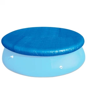 Poolabdeckung rund Schwimmbad Abdeckung Protektor staubdes Whirlpool - Bild 1 von 14