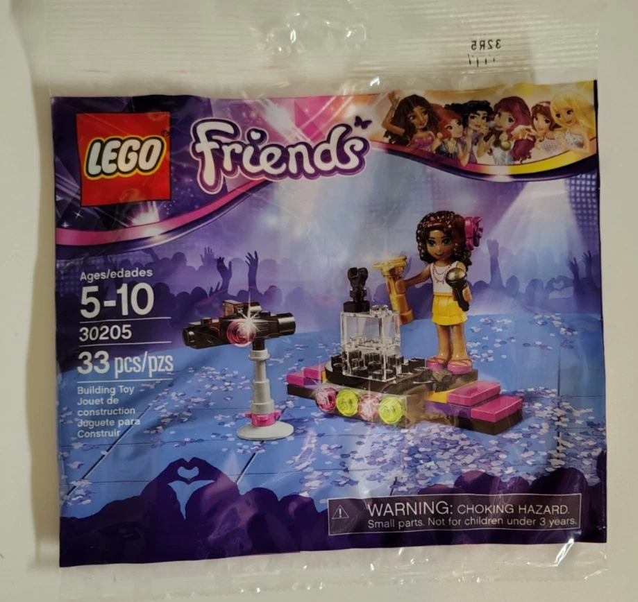 * 新 * 乐高朋友 30205 流行明星红地毯,Andrea — 第 1/1 张图片