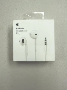Original Apple EarPods 3.5mm Headphone with Microphone - White (Open Box) - Picture 1 of 3