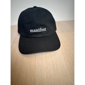 Jennifer Meyer Black “Manifest” Baseball Hat - ONE SIZE -NEW - Picture 1 of 4