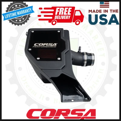 Entrada de aire frío seco CORSA | Se adapta a Ford Bronco 2021-2025 2,3 L Turbo Foto 1 de 4