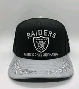 Las Vegas Raiders New Era 2025 NFL Draft A-Frame 9FIFTY Snapback Mütze Cap - Bild 1 von 6