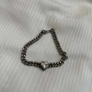 Sterling Silver Heart Toggle Bracelet - Picture 1 of 7