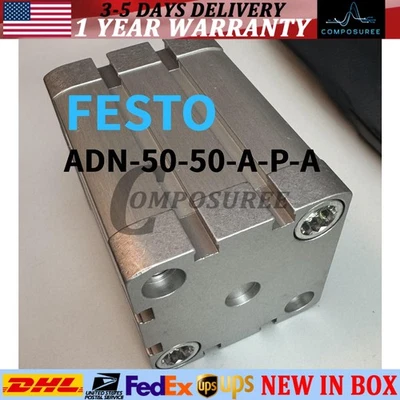 FESTO ADN-50-50-A-P-A ADN5050APA 536317 США ЗАПАС В КОРОБКЕ - Изображение 1 из 4