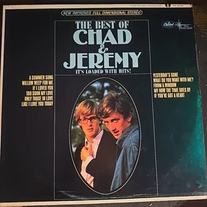 Chad & Jeremy–The Best Of Chad & Jeremy-1966 Capitol Vinyl LP- VG/VG+ - Picture 1 of 5