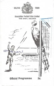 HALIFAX TOWN V ROCHDALE ~ 25 DE SEPTIEMBRE DE 1963 ~ COPA DE LA LIGA SEGUNDA RONDA - Imagen 1 de 1