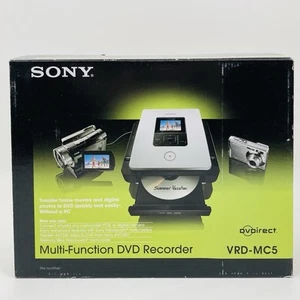 Sony VRD-MC5 Multi Function DVD Recorder Transfer Media to DVD BRAND NEW! - Picture 1 of 8