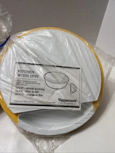 Unidad de trabajo de cocina Tupperware vintage mandolina picadora rallador NUEVO 1986 - Imagen 1 de 12