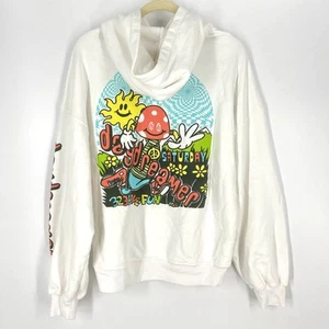 Daydreamer Flyer Sudadera con Capucha de Gran Tamaño Champiñón Talla XS - Imagen 1 de 8
