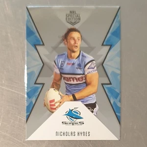 2025 NRL Best & Less Silver Parallel Nicholas Hynes Card Sharks SP04 - Imagen 1 de 2
