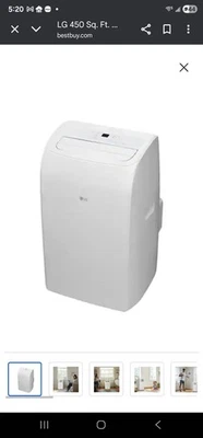 Soporte de filtro superior de aire acondicionado portátil LG LP0818WNR LP1018WNR Foto 1 de 4