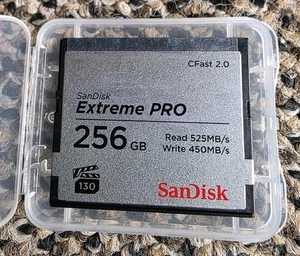 SanDisk 256GB Extreme PRO CFast2.0 Memory Card - Picture 1 of 1