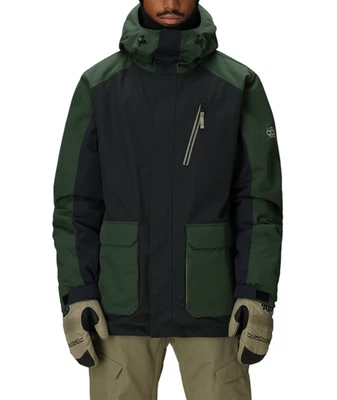 686 Nightline Insulated Jacket - Men's - Small / Navy Colorblock - Image 1 of 4