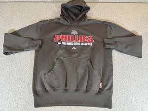Philadelphia Phillies Hoodie Herren Large Pullover 2008 World Series Champions grau - Bild 1 von 11