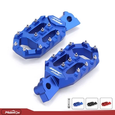 CNC Wide Foot Pegs Footrests Pedal For Yamaha WR250F WR 250F 2001~2024 Footpegs - Image 1 of 4