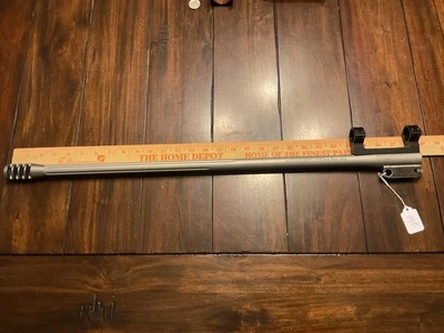 T/C Encore Pro Hunter 7 mm Mag acero inoxidable barril estriado con freno Foto 1 de 4