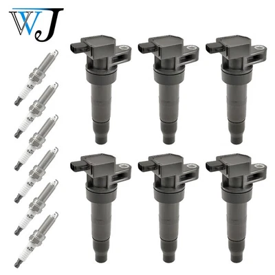 6X Ignition Coil+Iridium Spark Plug Kit For 2010-2014 Hyundai Santa Fe - Image 1 of 4