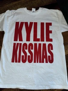 Kylie Minogue Kissmas T Shirt Royal Alber Hall Show Kylie Christmas Rare T Shirt - Picture 1 of 7