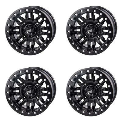 (4 PK)4/137 Tusk Nebo Beadlock Wheel For CAN-AM Maverick X3 900 HO 64 Inch 2018 - Image 1 of 4