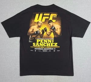 Vintage UFC 107 BJ Penn Vs Diego Sanchez Lightweight Championship T-Shirt Sz XL - Picture 1 of 9