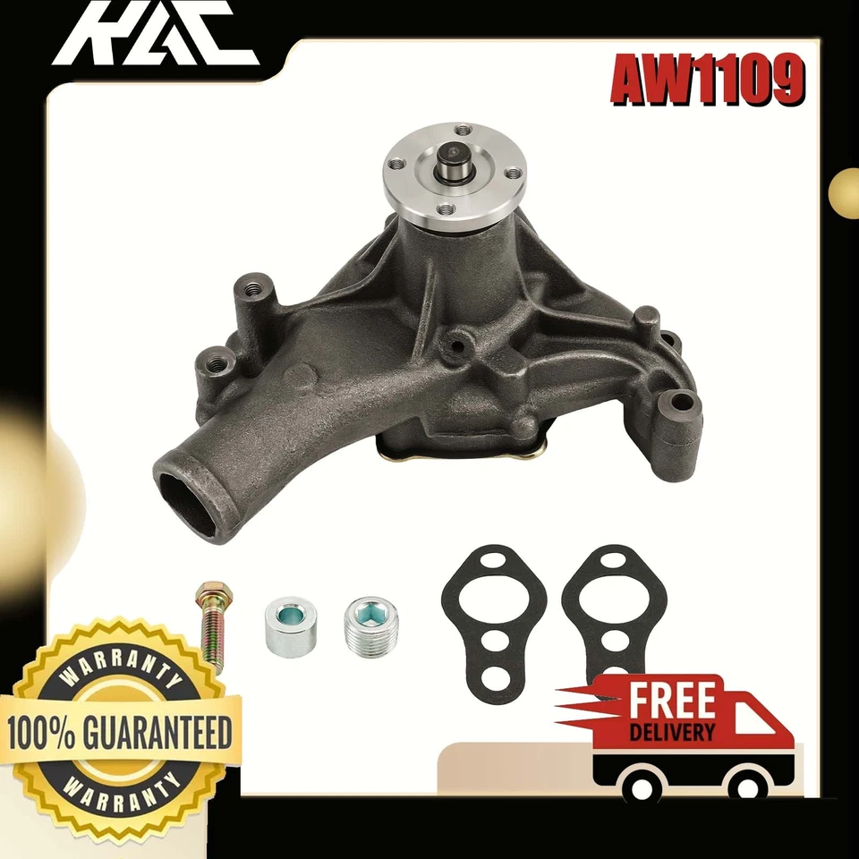 BOMBA DE AGUA AW1109 para Chevrolet Camaro 1970-1976 Chevrolet El Camino 1970-1976 Foto 1 de 4