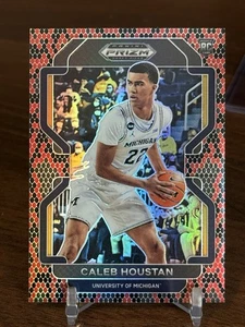 2022-23 Panini Prizm Draft Picks Caleb Houstan #95 RC Snakeskin Venom Rookie SSP - Bild 1 von 4
