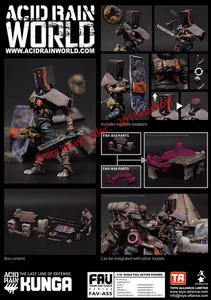 Toys Alliance Acid Rain World FAV-A55 1/18 Scale Kunga Actionfigur Spielzeugmodell - Bild 1 von 4