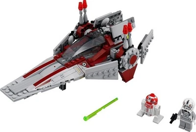 LEGO Star Wars 75039 V-Wing Starfighter 2 Minifigures 201 Pieces No Box - Image 1 of 4