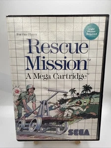 Sega Master System Rescue Mission - PAL - Solo juego, en caja, completo. - Imagen 1 de 4