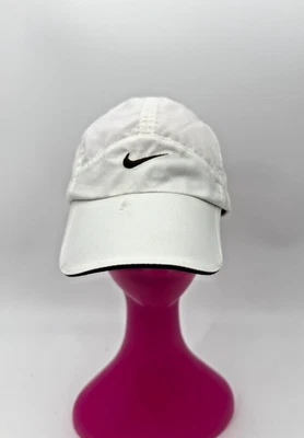 Vintage Nike Dri Fit Featherlight Tailwind 7 Panel Running Hat Cap Swoosh Strap - Image 1 of 4