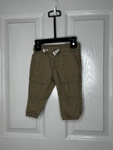 Carters Chino Jogginghose Baby Jungen Größe 6 Monate hellbraun zum Überziehen khaki - Bild 1 von 4