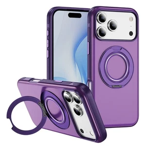 Magnetic Shockproof Stand Phone Case Cover for iPhone 17 16 15 14 13 12 Pro Max - Picture 1 of 17