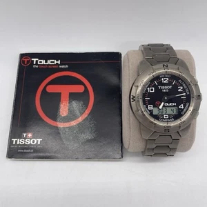 Tissot T Touch Titanium Sapphire Crystal Z 253/353 Smart Watch New Battery Book - Picture 1 of 14