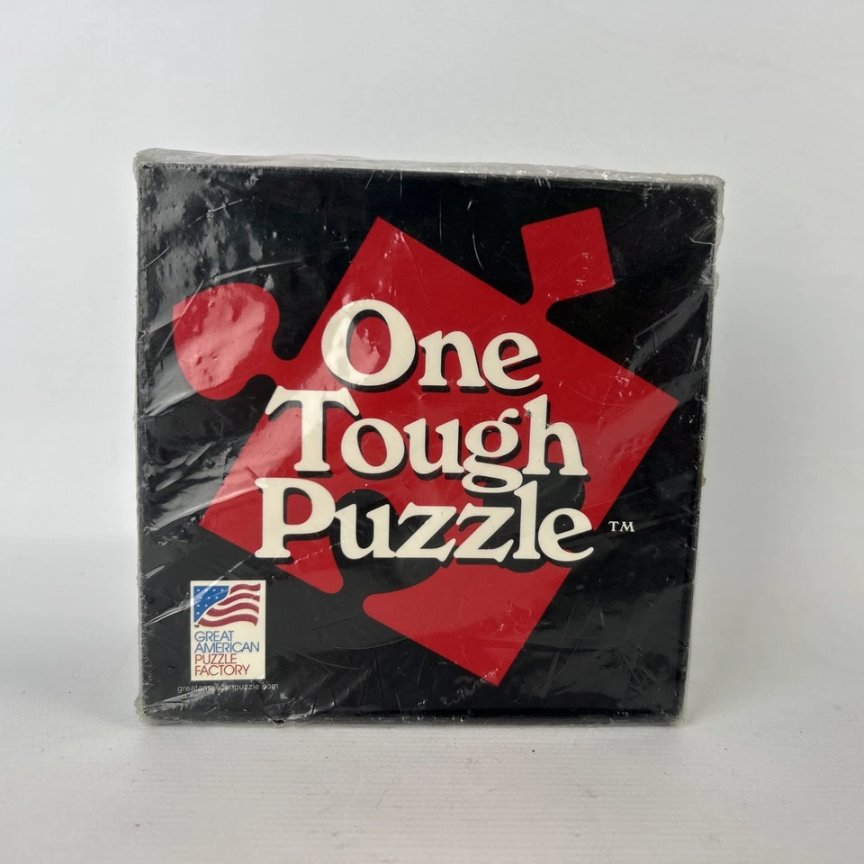 Quebra-cabeça Vintage Great American One Tough 300.000 Maneiras Erradas de Montar 9 Peças - Imagem 1 de 3