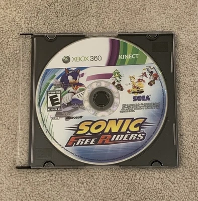 Sonic Free Riders (Microsoft Xbox 360, 2010) Disc ONLY *Tested Working* - Image 1 of 2