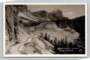 Postal de colección RPPC Strada Dolomiti Tofana Passo Falzarego - Imagen 1 de 2