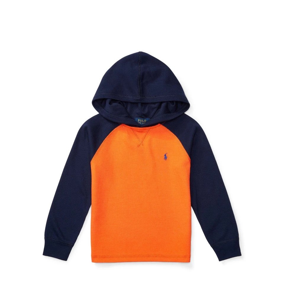 Polo Ralph Lauren Juniors Niño Niña Sudadera con Capucha Tejido Gofre Material Transpirable Foto 1 de 1