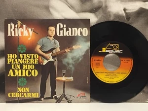 RICKY GIANCO - HO VISTO PIANGERE / NON CERCARMI ALL MY LOVING BEATLES 7" 45 GIR - Imagen 1 de 3
