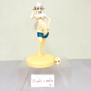 Super Sonico Everlasting Summer Version Figure Polo shirt parts missing Anime - Picture 1 of 24
