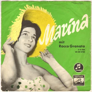 ROCCO GRANATA "MARINA" POP SP 1959 COLUMBIA 21 284 - Imagen 1 de 4