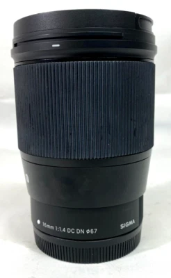 Sigma 16mm f/1.4 DC DN Contemporary Lens for Canon DSLR - Image 1 of 4