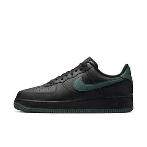 NIKE AIR FORCE 1 '07 BLACK VINTAGE GREEN RETRO FJ4146-001 - Picture 1 of 8