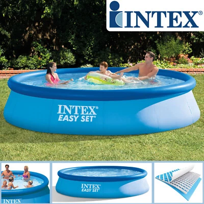 Intex 366x91 cm Easy Swimming Pool  Planschbecken Aufstellpool Gartenpool 28914 - Bild 1 von 4