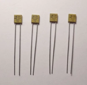 Resistencias de película gruesa no inductiva Qty(4) 300 ohmios Caddock MK120 1% 1/2 vatio 125C - Imagen 1 de 5