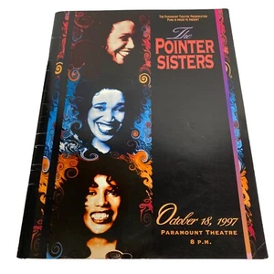 The Pointer Sisters Programm Paramount Theatre Austin Texas 18. Oktober 1997 - Bild 1 von 4