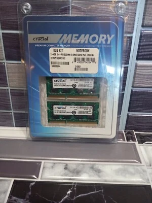 Crucial PC3-8500 4 GB SO-DIMM 1066 MHz DDR3 SDRAM Memory (CT2KIT51264BC1067) - Image 1 of 4