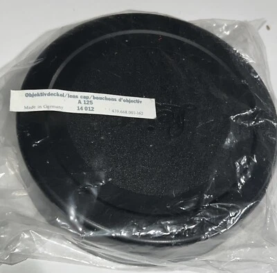 Tapa de lente Leica Leitz R original tapa de lente frontal 125 mm 125Ø 14012 L97/5 NUEVO EN STOCK NUEVO Foto 1 de 3